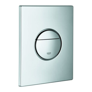 Grohe Plaque de recouvrement 42375 avec bouton-poussoir chrome