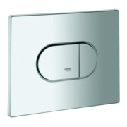 Grohe Plaque de recouvrement 42379 avec bouton-poussoir chrome mat