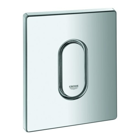 Grohe Plaque de recouvrement 42380 avec bouton-poussoir chrome