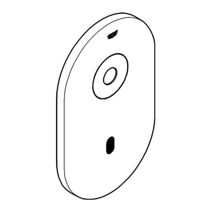 Grohe Plaque de recouvrement 42421 avec électronique chrome
