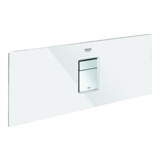 Grohe Plaque de recouvrement 42481 avec bouton-poussoir pour module verre Rapid SL blanc lune