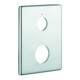Grohe Plaque de recouvrement 43541 pour robinet de douche encastré Eurodisc SE chrome-1