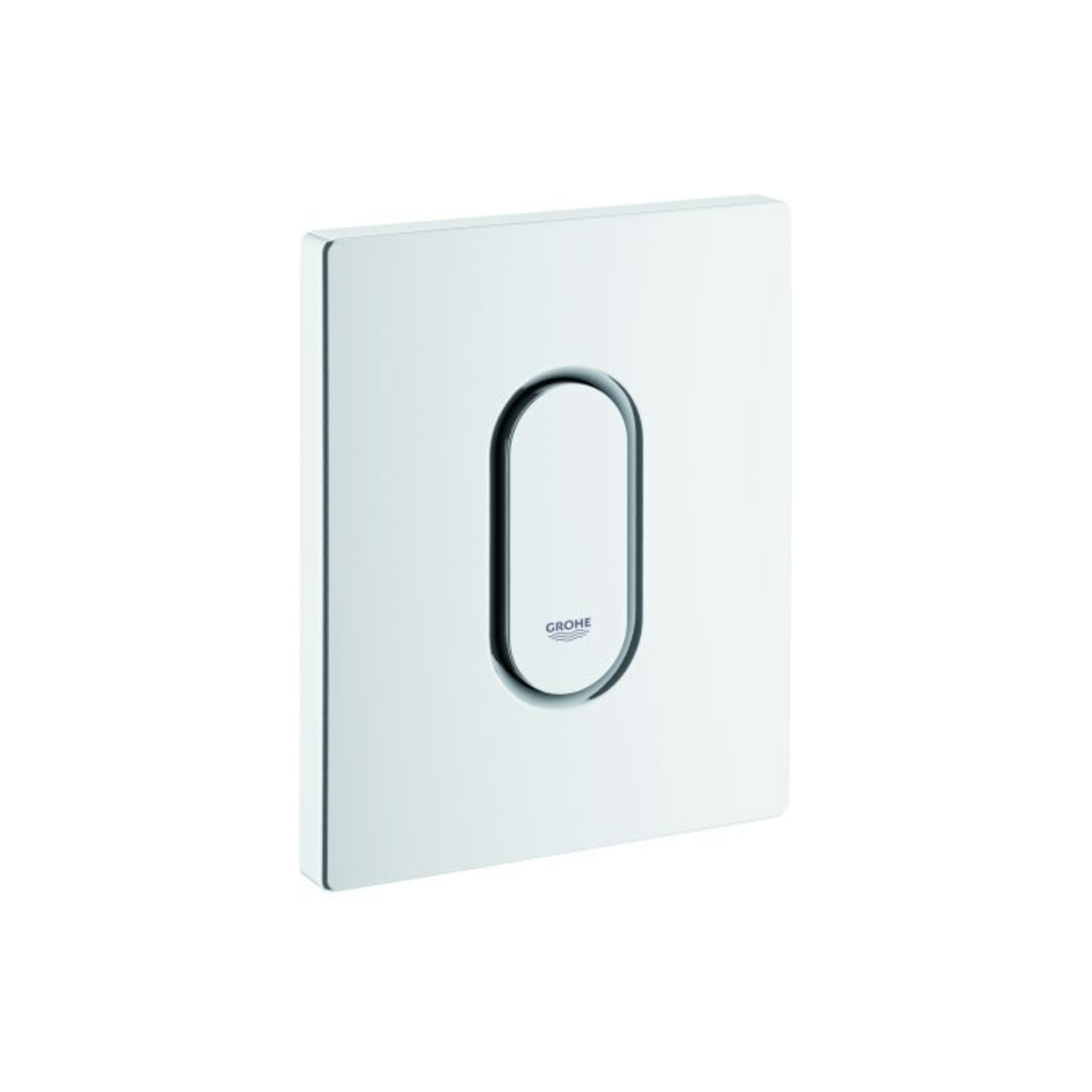 Grohe Plaque de recouvrement Arena Cosmopolitan blanche, déclenchement manuel pour urinoir