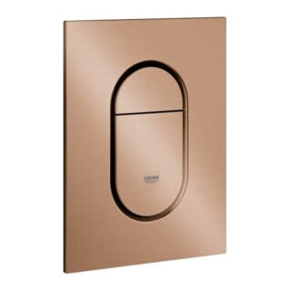 Grohe Plaque de recouvrement Arena Cosmopolitan S W Sunset brossé, montage vertical