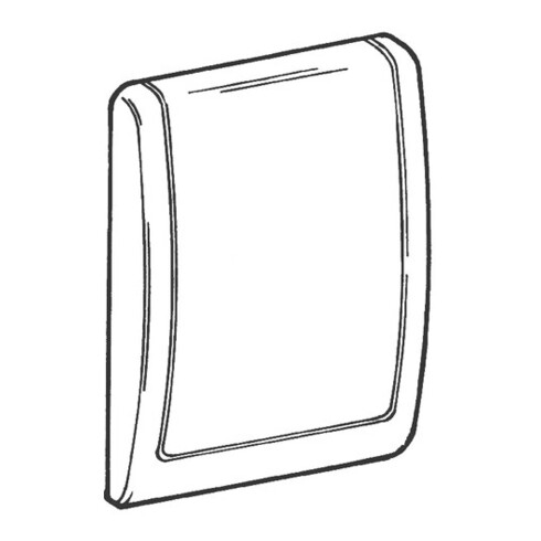 Grohe Plaque de recouvrement Classic 43177 complet blanc alpin