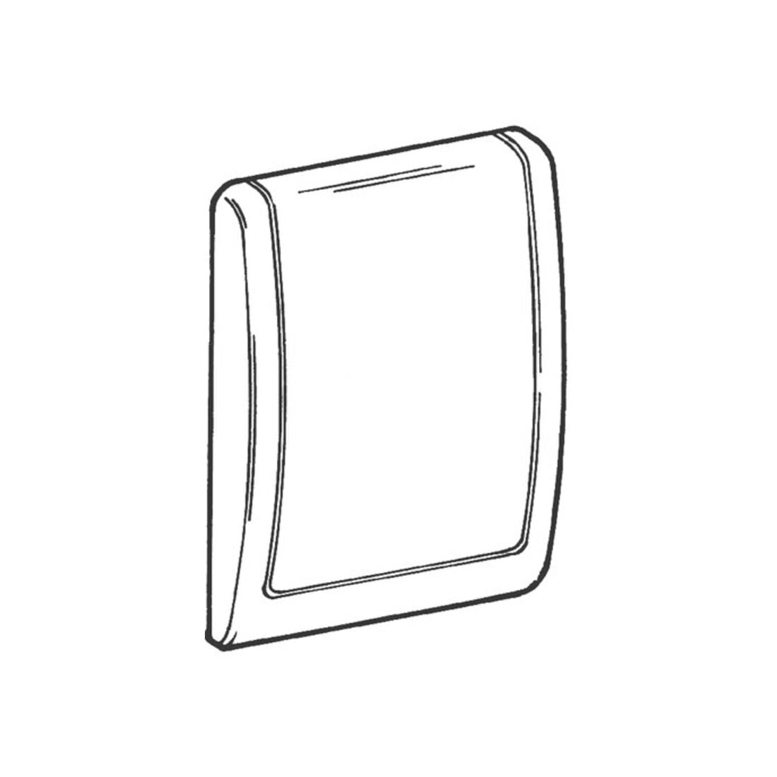 Grohe Plaque de recouvrement Classic 43177 complet blanc alpin