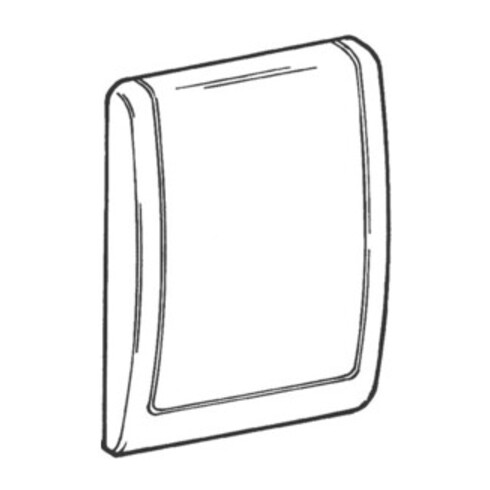 Grohe Plaque de recouvrement Classic 43177 complet chrome mat