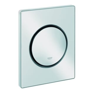 Grohe Plaque de recouvrement Nova Cosmopolitan déclenchement manuel pour urinoir, blanc