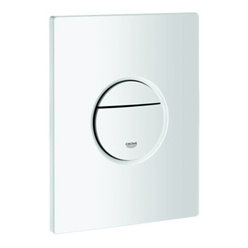 Grohe Plaque de recouvrement Nova Cosmopolitan montage vertical et horizontal, blanc alpin
