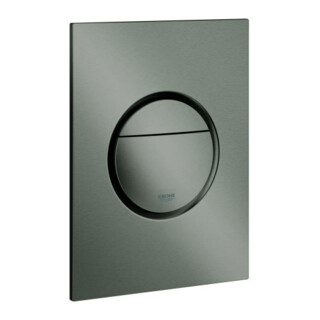 Grohe Plaque de recouvrement Nova Cosmopolitan S graphite brossé, montage vertical