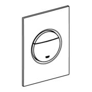 Grohe Plaque de recouvrement Nova Cosmopolitan S montage vertical, graphite dur-3