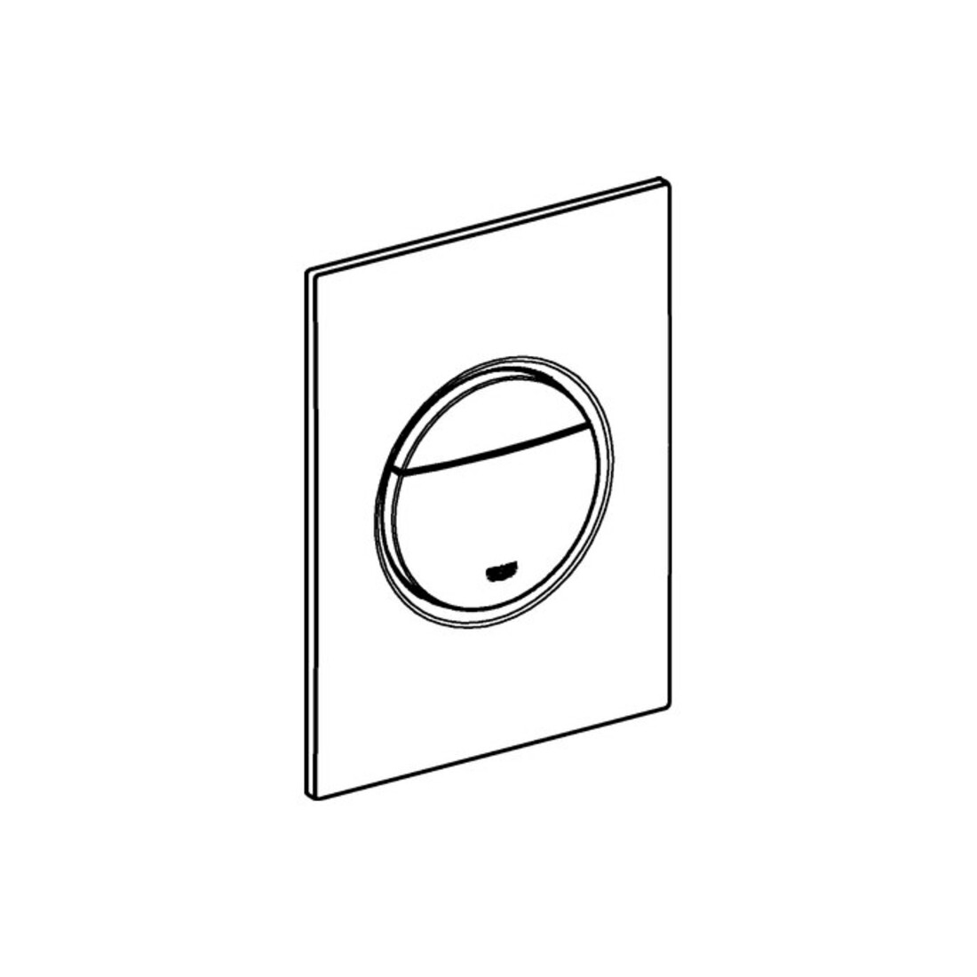 Grohe Plaque de recouvrement Nova Cosmopolitan S montage vertical, warm sunset