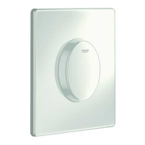 Grohe Plaque de recouvrement Skate Air encastrée, commande 1 jet, blanc