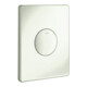 Grohe Plaque de recouvrement Skate bouton-poussoir, montage vertical, blanc-1