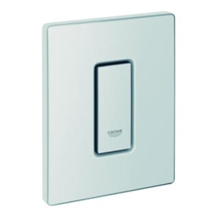 Grohe Plaque de recouvrement Skate Cosmopolitan blanc, déclenchement manuel pour urinoir