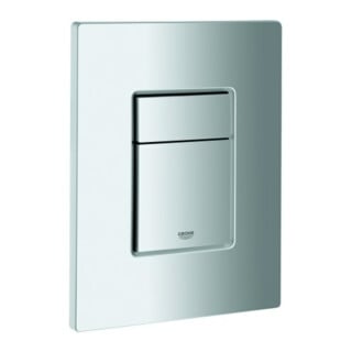 Grohe Plaque de recouvrement Skate Cosmopolitan chrome mat, montage vertical et horizontal