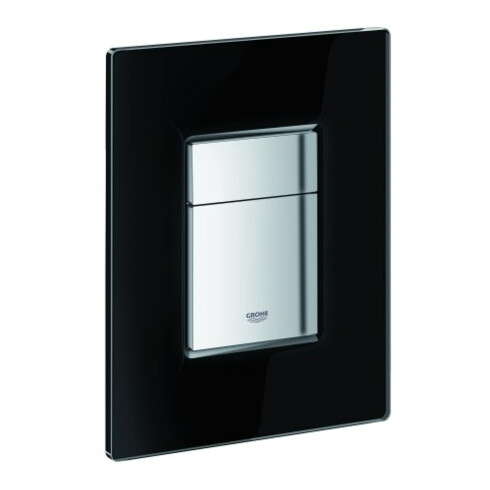 Grohe Plaque de recouvrement Skate Cosmopolitan chromé mat, montage vertical/horizontal