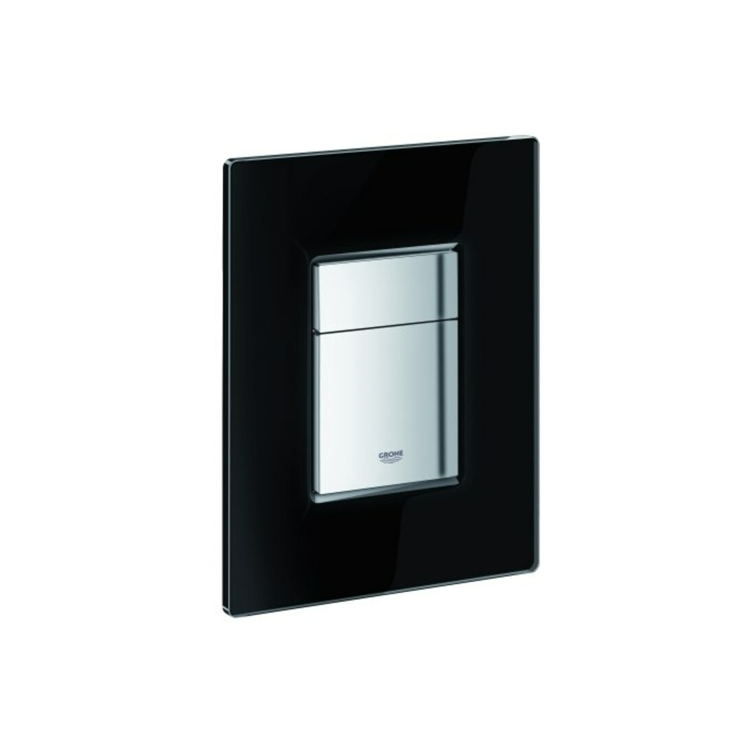 Grohe Plaque de recouvrement Skate Cosmopolitan chromé mat, montage vertical/horizontal