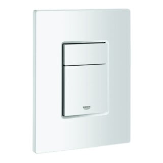 Grohe Plaque de recouvrement Skate Cosmopolitan montage vertical et horizontal, blanc alpin