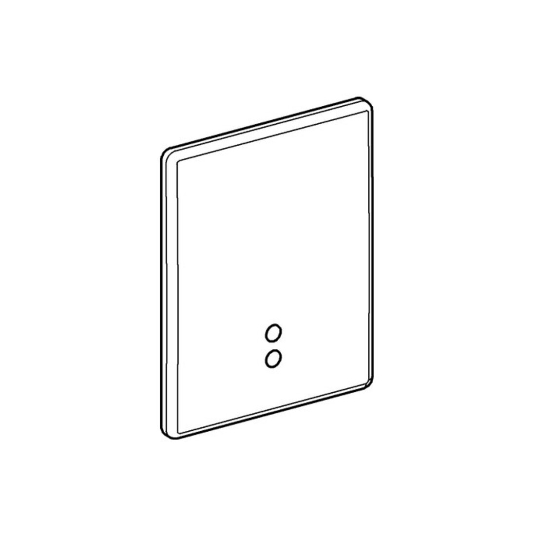 Grohe Plaque frontale Tectron Skate 42191 acier inoxydable