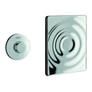 Grohe Pneumatic-Betätigung Surf Hand-Fernb., Abdeckplatte Surf, chrom