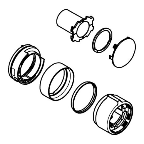 Grohe Poignée 46990 pour SmartControl chrome SmartControl chrome