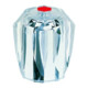 Grohe Poignée Brillant 06707 1/2" Marquage rouge, chrome-1