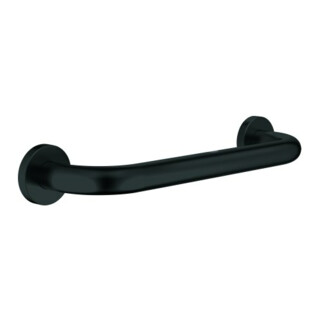 Grohe Poignée de baignoire Essentials ma noir, fixation dissimulée, 29,5 cm
