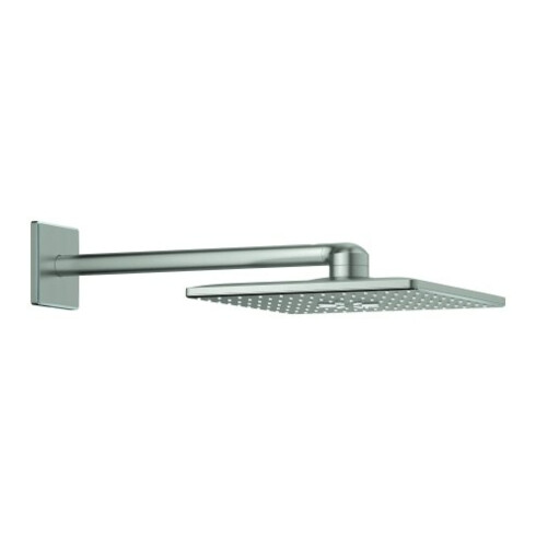 Grohe Pomme de douche Rainshower SmartActiveCube 310 super chromé, bras 43 cm, 2 jets