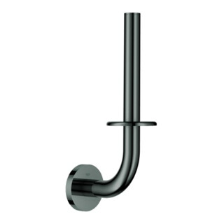 Grohe Porte-papier toilette de réserve Essentials hd graphite, modèle mural, fixation dissimulée