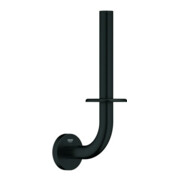 Grohe Porte-papier toilette de réserve Essentials mural, fixation incluse, noir mat