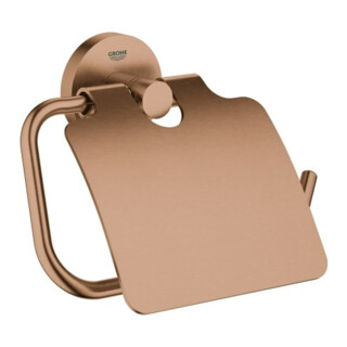 Grohe Porte-papier toilette Essentials avec couvercle, avec disque, fixation dissimulée