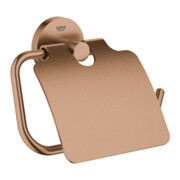Grohe Porte-papier toilette Essentials avec couvercle, avec disque, fixation dissimulée