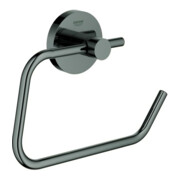 Grohe Porte-papier toilette Essentials hd graphite, sans couvercle, fixation cachée