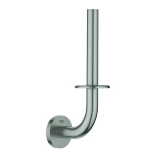 Grohe Porte-rouleau de réserve WC Essentials mural, fixation dissimulée, supersteel