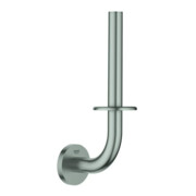 Grohe Porte-rouleau de réserve WC Essentials mural, fixation dissimulée, supersteel