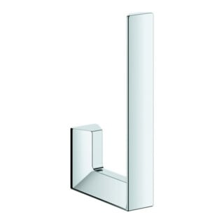 Grohe Porte-rouleau réserve Selection Cube, fixation murale, chrome