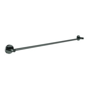 Grohe Porte-serviettes de bain Essentials 80 cm, graphite HD, fixation dissimulée