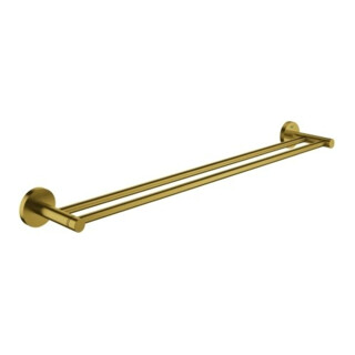 Grohe Porte-serviettes double Essentials 60 cm, fixation dissimulée, C sunr brossé