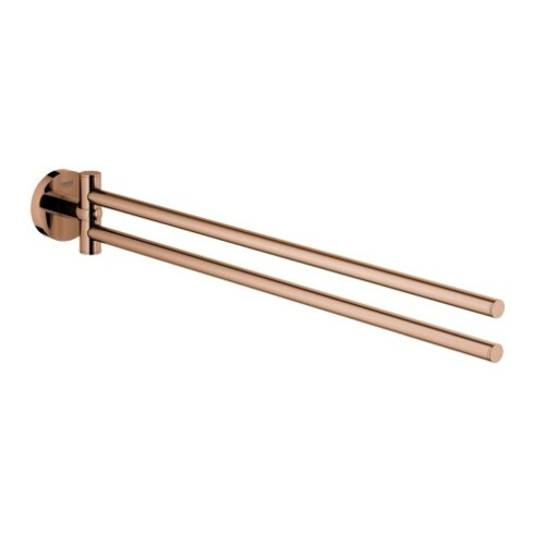 Grohe Porte-serviettes Essentials 2 bras, pivotant, 43,9 cm, warm sunset