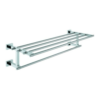 Grohe Porte-serviettes Essentials Cube 60 cm, Mul, fixation dissimulée, chrome
