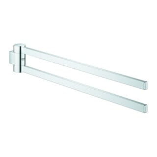 Grohe Porte-serviettes Selection 44,1 cm, 2 bras, pivotant, chrome