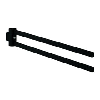 Grohe Porte-serviettes Selection 44,1 cm, 2 bras, pivotant, phantom black