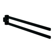 Grohe Porte-serviettes Selection 44,1 cm, 2 bras, pivotant, phantom black