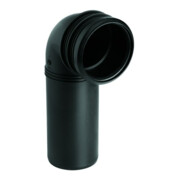 Grohe PP-Ablaufbogen d= 9cm, mit Tiefenverstellung, DN 80