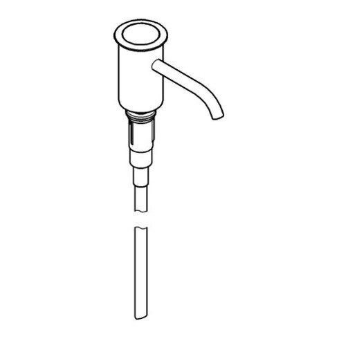 Grohe Pumpvorrichtung 48170 chrom