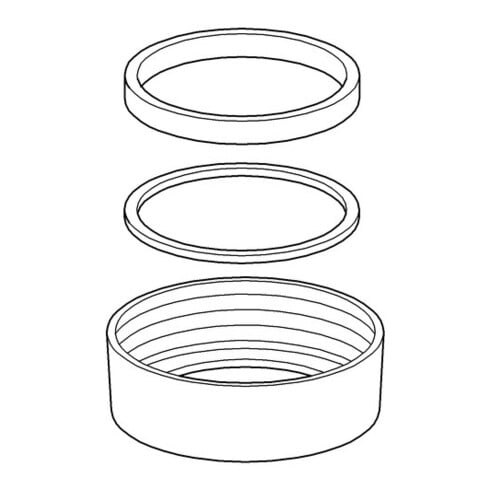 Grohe Raccord complet 43259 pour réservoir Lux blanc alpin