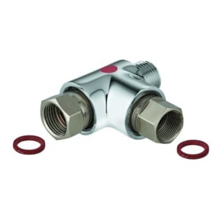 Grohe Raccord de distribution 07202 pour mitigeurs d’évier ND chrome