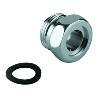 Grohe Raccord d'entrée 3/4", pour montage d'angle, chrome