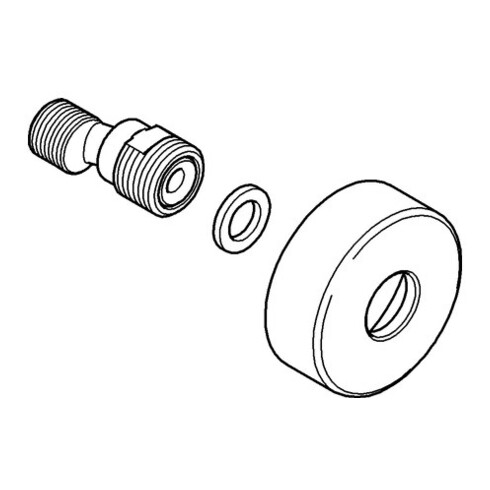 Grohe Raccord S 12662 supersteel